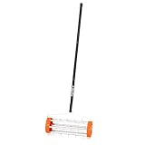 Fuxtec Arieggiatore scarificatore Manuale con 43cm di Larghezza, Rullo da Giardino RL400